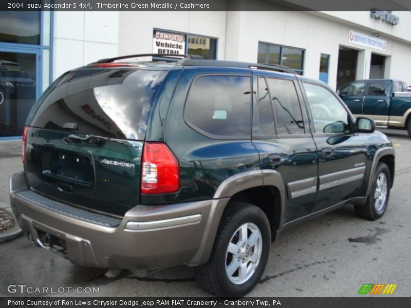 Timberline Green Metallic / Cashmere 2004 Isuzu Ascender S 4x4