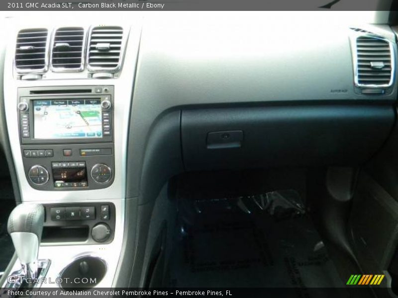 Carbon Black Metallic / Ebony 2011 GMC Acadia SLT