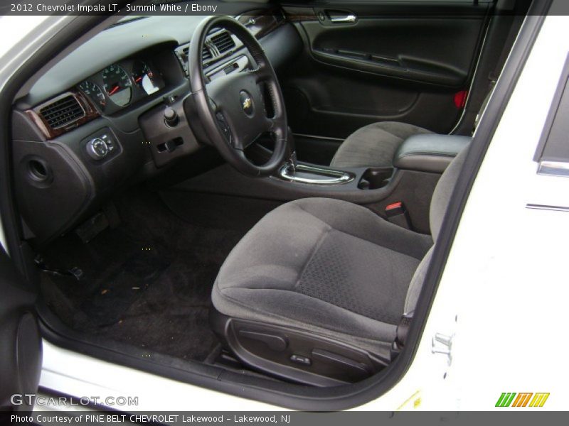 Summit White / Ebony 2012 Chevrolet Impala LT