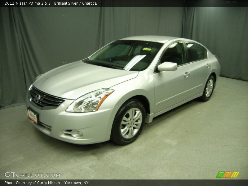 Brilliant Silver / Charcoal 2012 Nissan Altima 2.5 S