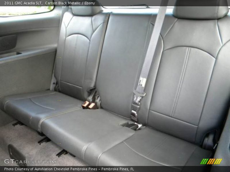 Carbon Black Metallic / Ebony 2011 GMC Acadia SLT