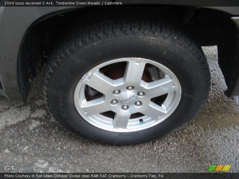 Timberline Green Metallic / Cashmere 2004 Isuzu Ascender S 4x4