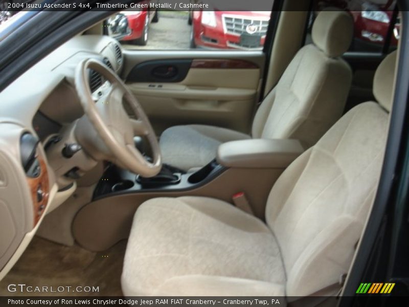 Timberline Green Metallic / Cashmere 2004 Isuzu Ascender S 4x4