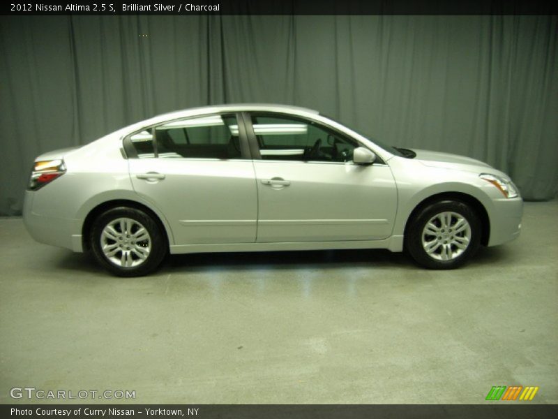Brilliant Silver / Charcoal 2012 Nissan Altima 2.5 S