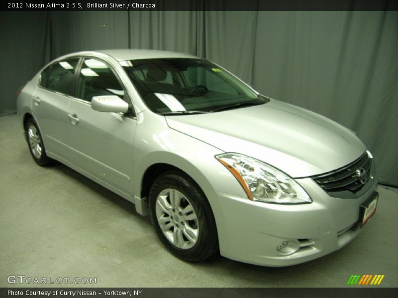 Brilliant Silver / Charcoal 2012 Nissan Altima 2.5 S
