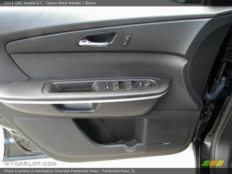 Carbon Black Metallic / Ebony 2011 GMC Acadia SLT