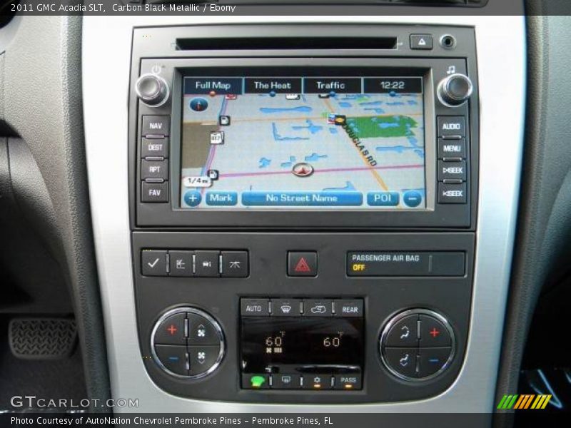 Carbon Black Metallic / Ebony 2011 GMC Acadia SLT