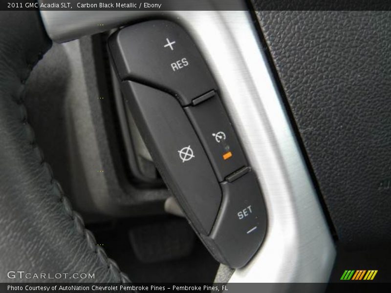 Carbon Black Metallic / Ebony 2011 GMC Acadia SLT
