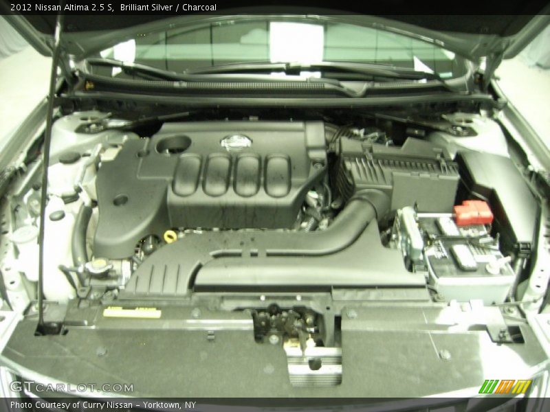 Brilliant Silver / Charcoal 2012 Nissan Altima 2.5 S