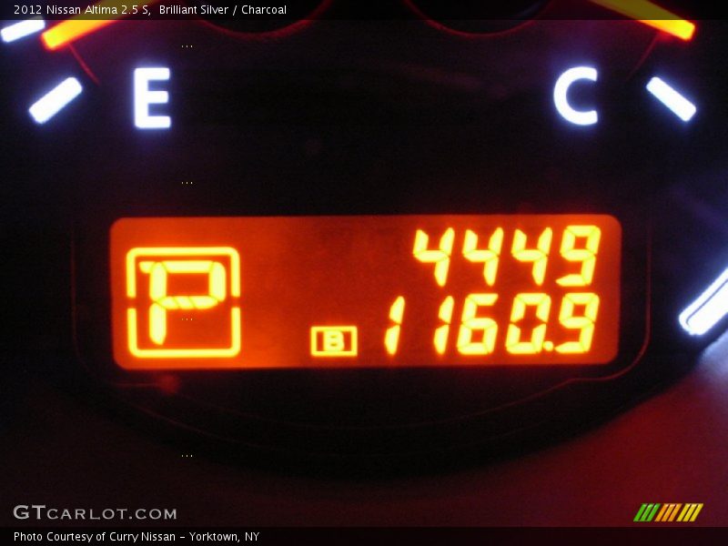 Brilliant Silver / Charcoal 2012 Nissan Altima 2.5 S