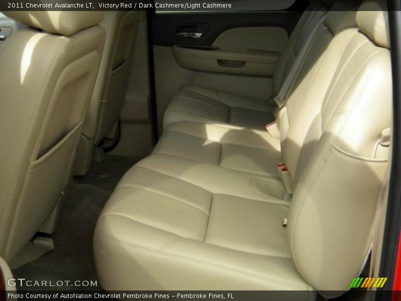 Victory Red / Dark Cashmere/Light Cashmere 2011 Chevrolet Avalanche LT