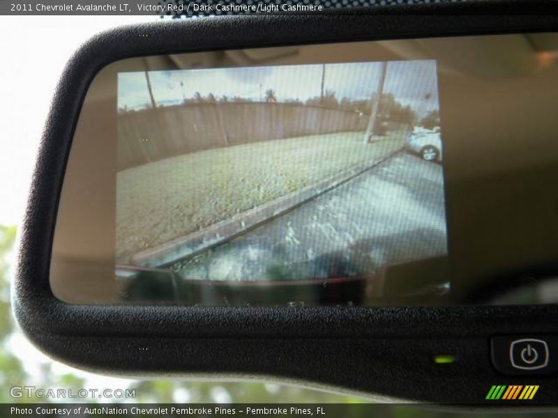 Victory Red / Dark Cashmere/Light Cashmere 2011 Chevrolet Avalanche LT