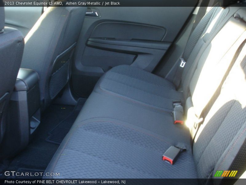 Ashen Gray Metallic / Jet Black 2013 Chevrolet Equinox LS AWD