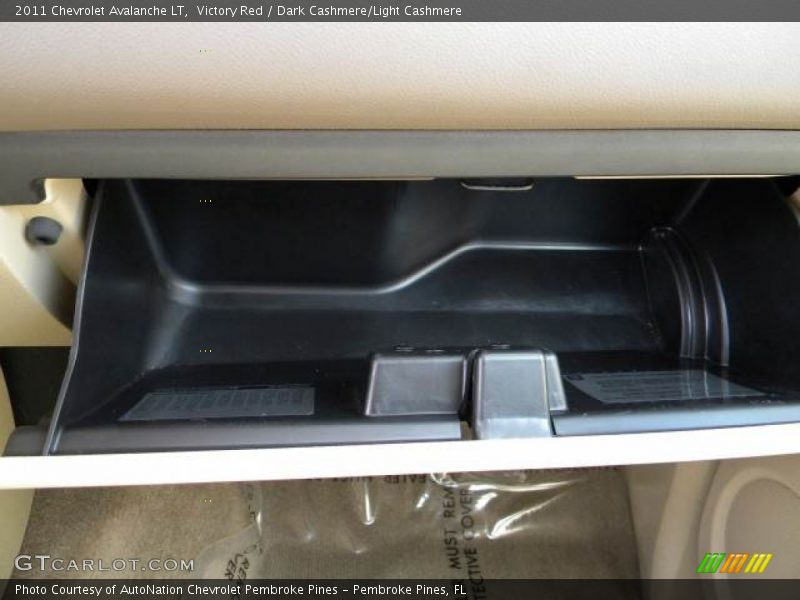 Victory Red / Dark Cashmere/Light Cashmere 2011 Chevrolet Avalanche LT