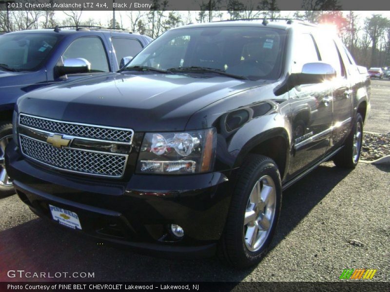 Black / Ebony 2013 Chevrolet Avalanche LTZ 4x4