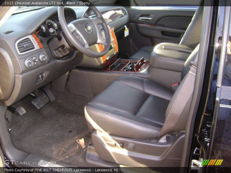 Black / Ebony 2013 Chevrolet Avalanche LTZ 4x4
