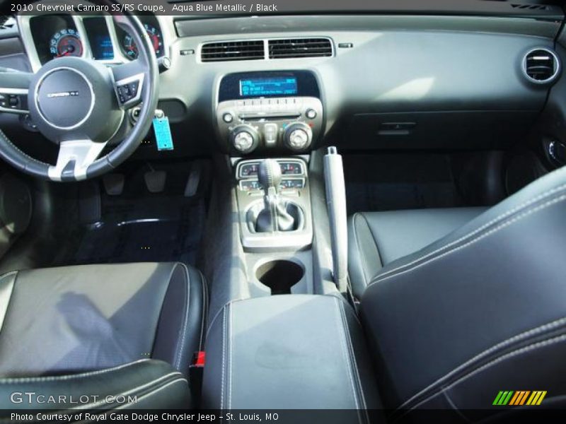 Aqua Blue Metallic / Black 2010 Chevrolet Camaro SS/RS Coupe