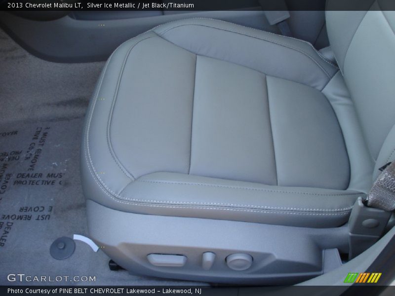 Silver Ice Metallic / Jet Black/Titanium 2013 Chevrolet Malibu LT