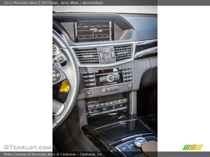 Arctic White / Almond/Black 2011 Mercedes-Benz E 350 Sedan