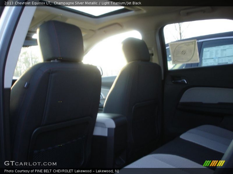 Champagne Silver Metallic / Light Titanium/Jet Black 2013 Chevrolet Equinox LT