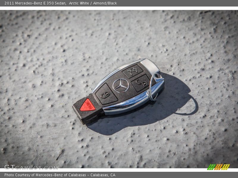 Arctic White / Almond/Black 2011 Mercedes-Benz E 350 Sedan