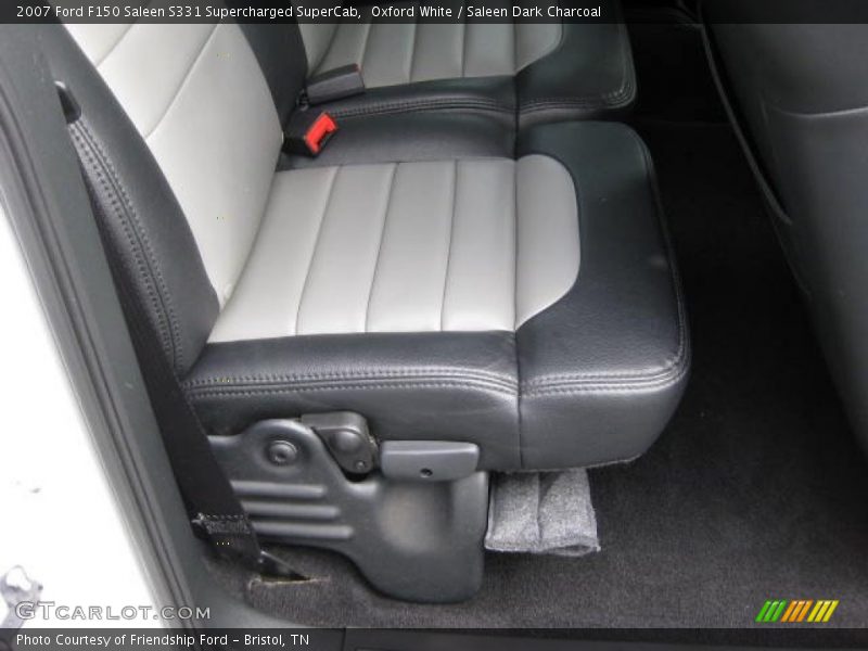 Oxford White / Saleen Dark Charcoal 2007 Ford F150 Saleen S331 Supercharged SuperCab