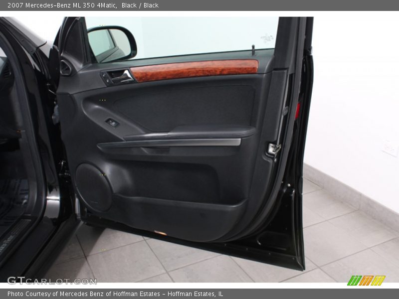 Black / Black 2007 Mercedes-Benz ML 350 4Matic