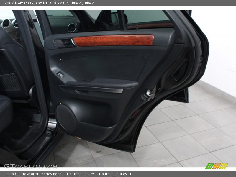 Black / Black 2007 Mercedes-Benz ML 350 4Matic