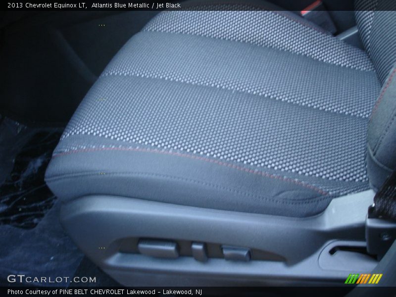 Atlantis Blue Metallic / Jet Black 2013 Chevrolet Equinox LT