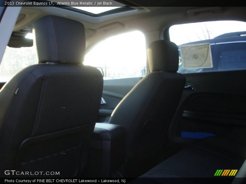 Atlantis Blue Metallic / Jet Black 2013 Chevrolet Equinox LT