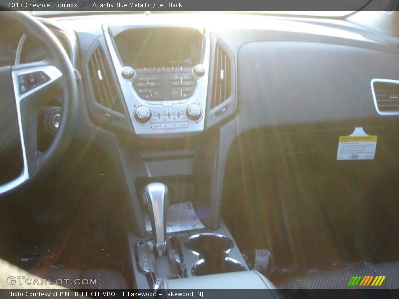 Atlantis Blue Metallic / Jet Black 2013 Chevrolet Equinox LT