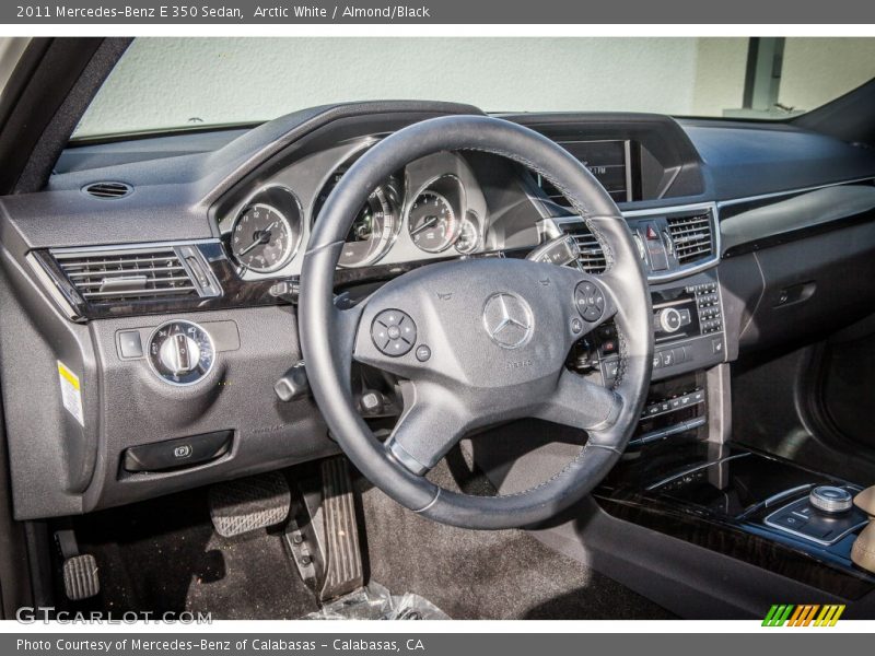 Arctic White / Almond/Black 2011 Mercedes-Benz E 350 Sedan