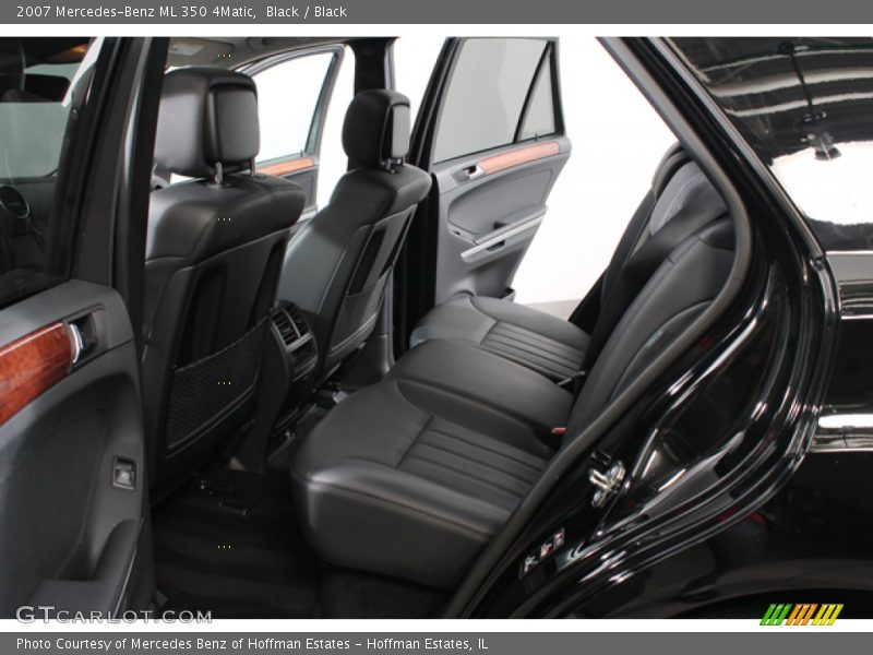 Black / Black 2007 Mercedes-Benz ML 350 4Matic