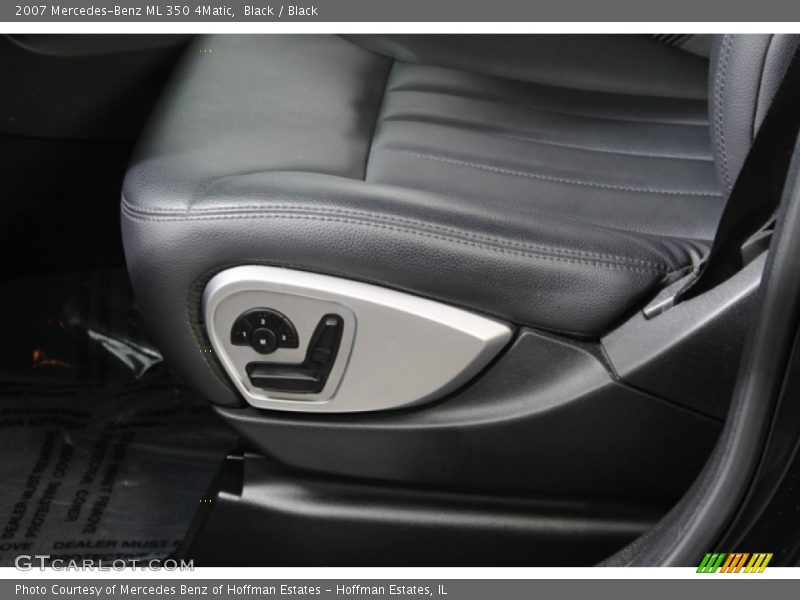 Black / Black 2007 Mercedes-Benz ML 350 4Matic