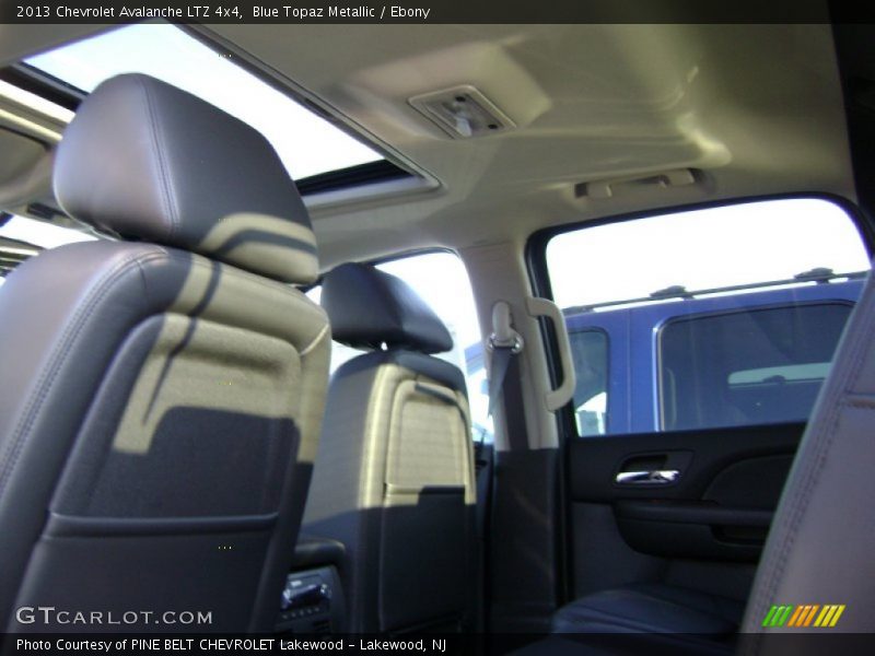 Blue Topaz Metallic / Ebony 2013 Chevrolet Avalanche LTZ 4x4