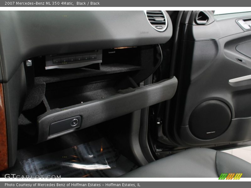 Black / Black 2007 Mercedes-Benz ML 350 4Matic