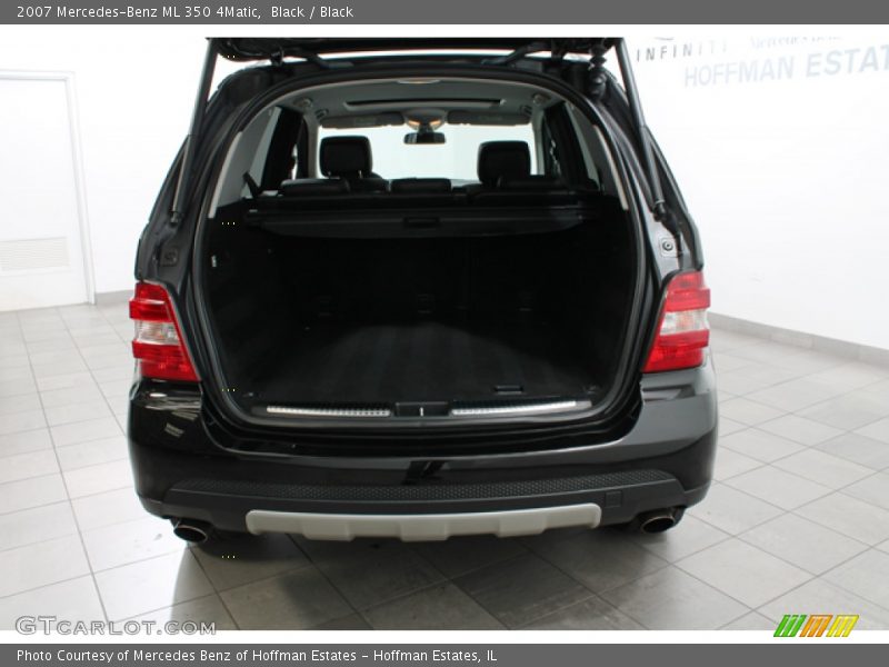 Black / Black 2007 Mercedes-Benz ML 350 4Matic