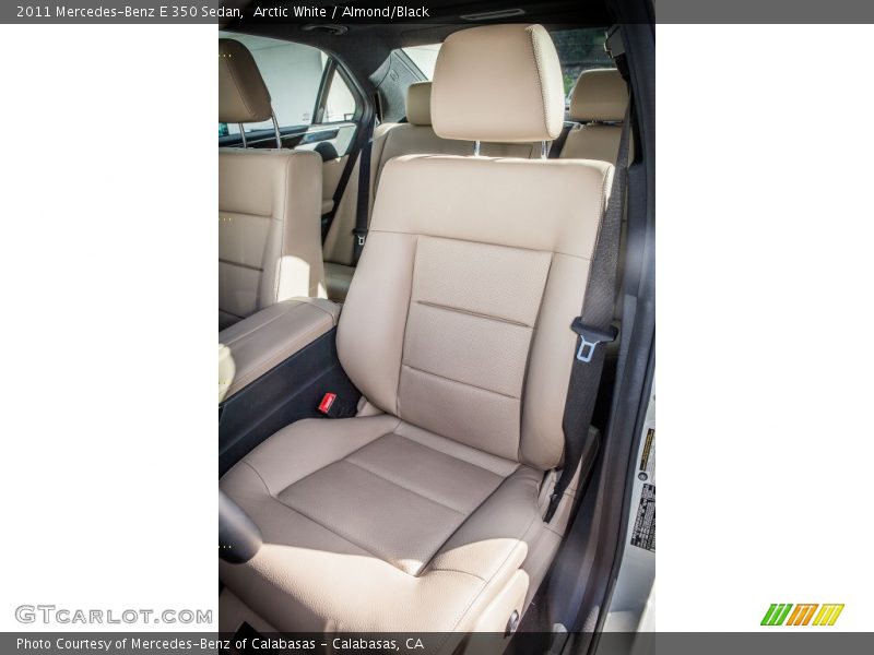 Arctic White / Almond/Black 2011 Mercedes-Benz E 350 Sedan