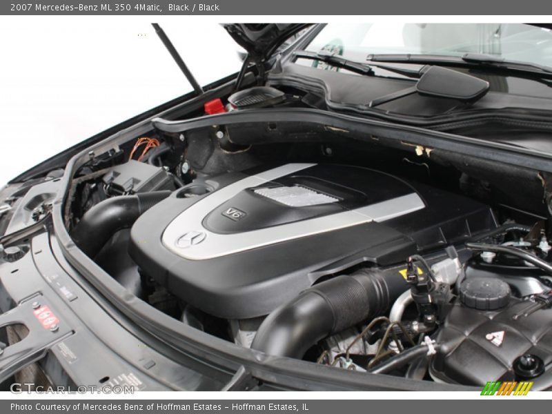 Black / Black 2007 Mercedes-Benz ML 350 4Matic