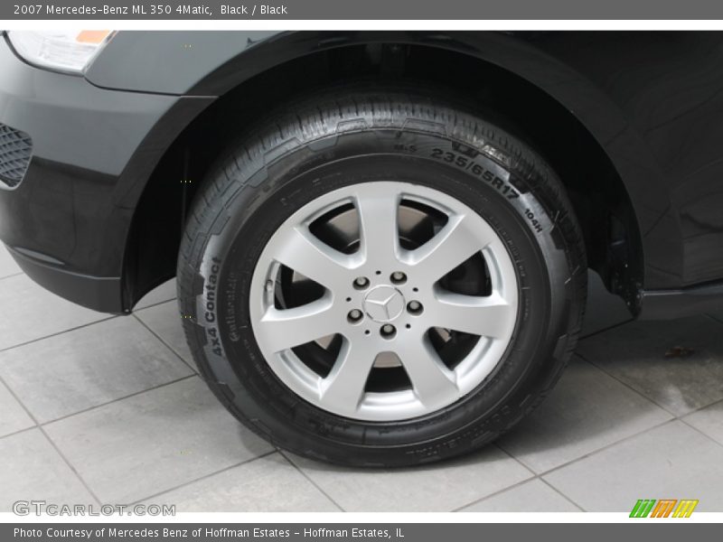 Black / Black 2007 Mercedes-Benz ML 350 4Matic