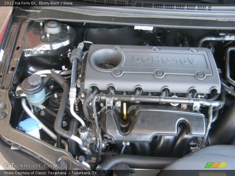  2012 Forte EX Engine - 2.0 Liter DOHC 16-Valve CVVT 4 Cylinder