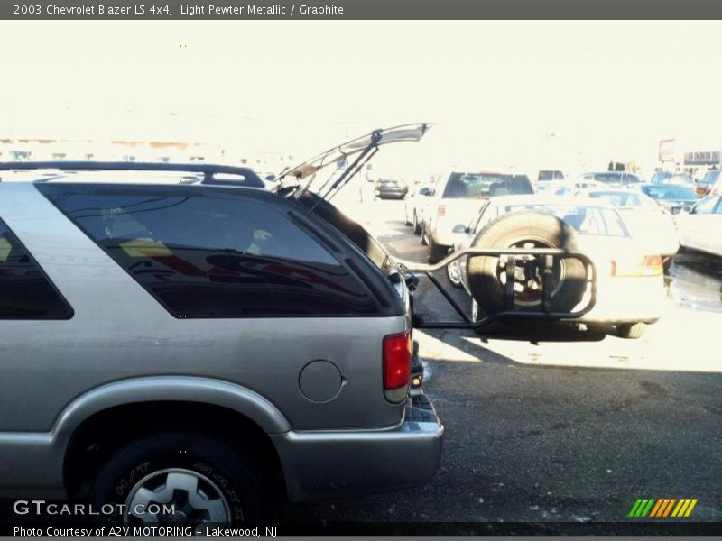 Light Pewter Metallic / Graphite 2003 Chevrolet Blazer LS 4x4