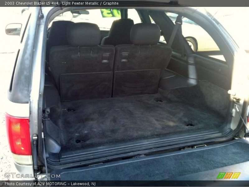 Light Pewter Metallic / Graphite 2003 Chevrolet Blazer LS 4x4