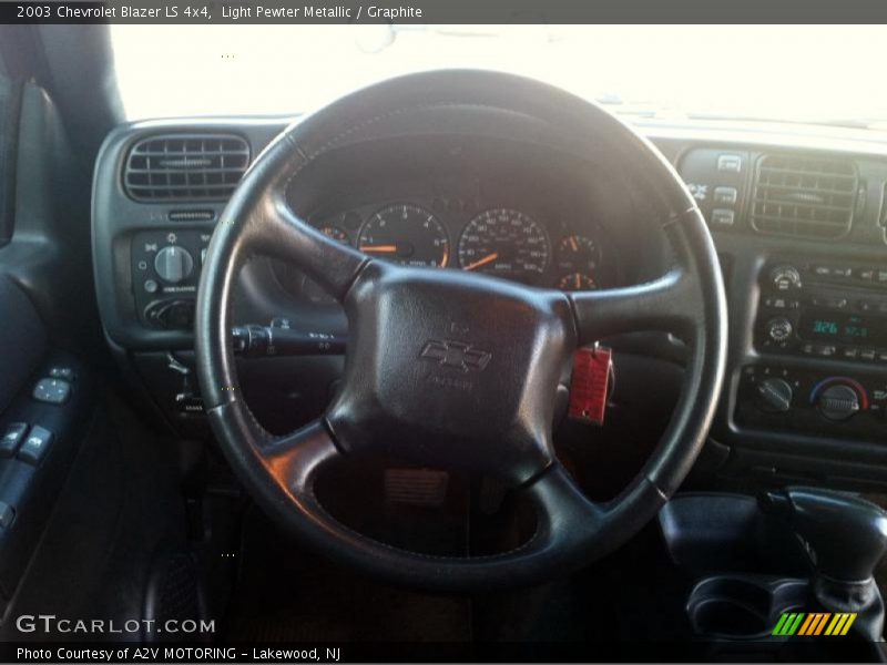 Light Pewter Metallic / Graphite 2003 Chevrolet Blazer LS 4x4