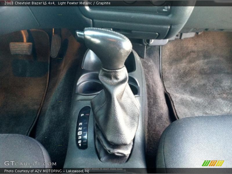 Light Pewter Metallic / Graphite 2003 Chevrolet Blazer LS 4x4