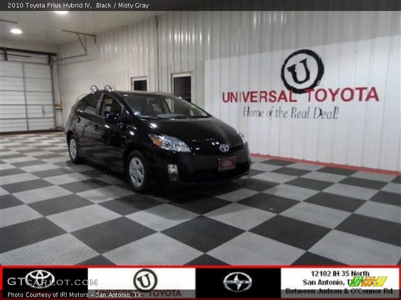 Black / Misty Gray 2010 Toyota Prius Hybrid IV