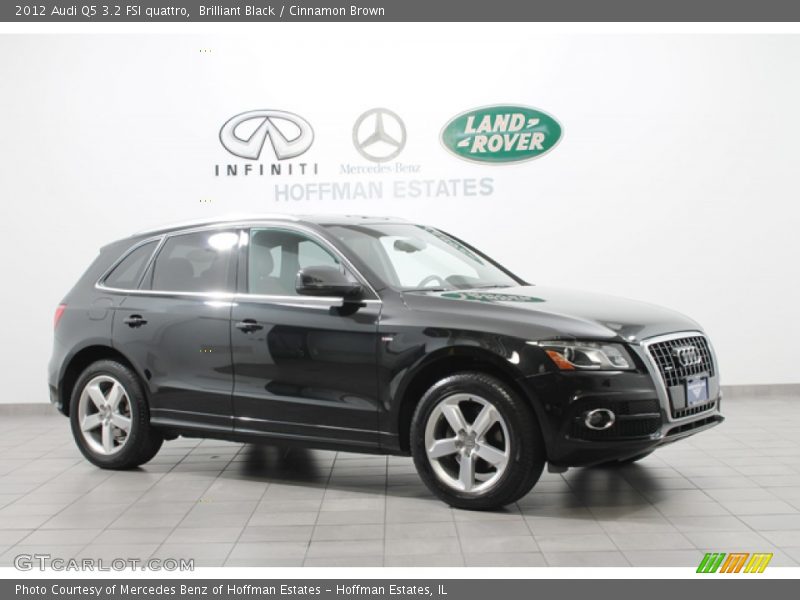 Brilliant Black / Cinnamon Brown 2012 Audi Q5 3.2 FSI quattro