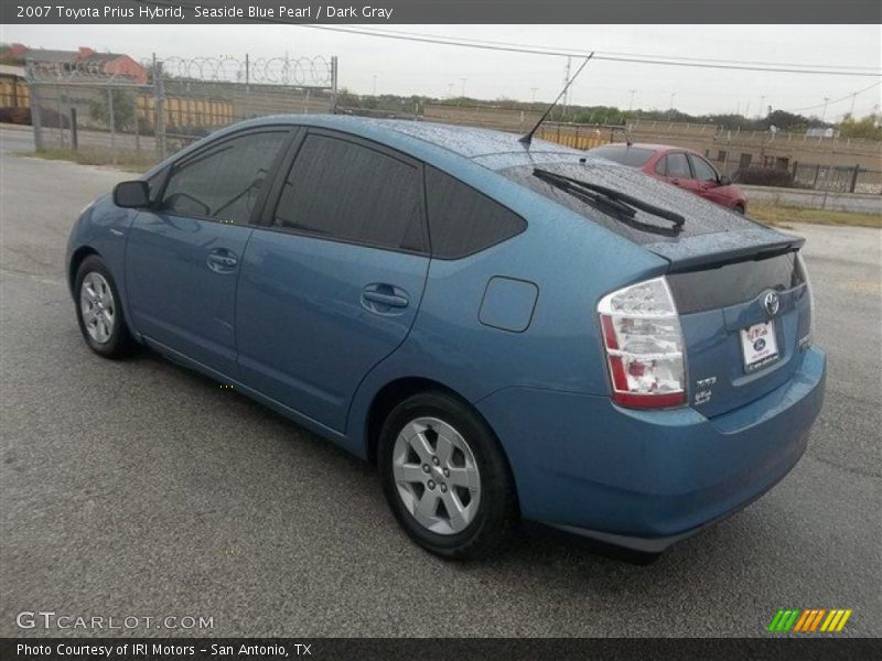 Seaside Blue Pearl / Dark Gray 2007 Toyota Prius Hybrid