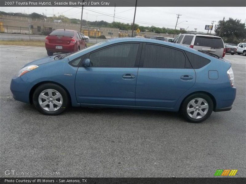 Seaside Blue Pearl / Dark Gray 2007 Toyota Prius Hybrid