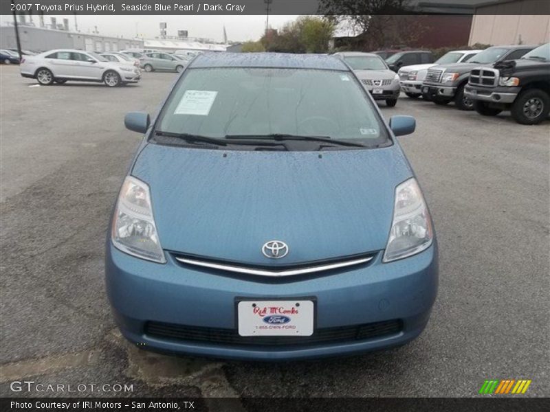 Seaside Blue Pearl / Dark Gray 2007 Toyota Prius Hybrid